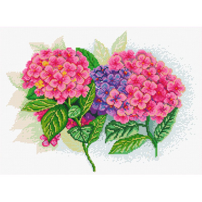 Гортензія |  арт. VN-012 | Набір для вишивки хрестиком
