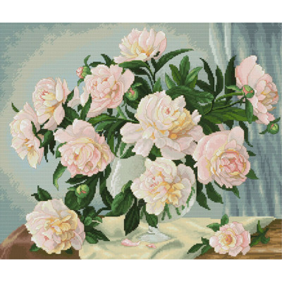 Півонії |  арт. VN-033 | Набір для вишивки хрестиком