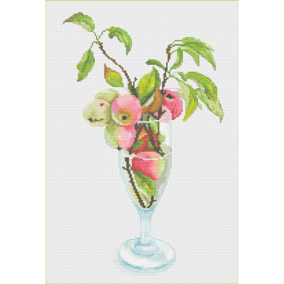 Яблучний коктейль |  арт. VN-034 | Набір для вишивки хрестиком
