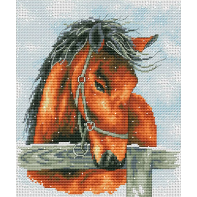 Перший сніг |  арт. VN-062 | Набір для вишивки хрестиком