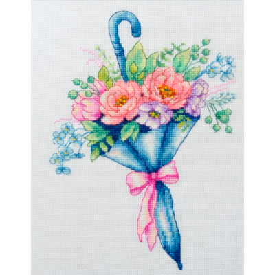 Квіткова парасолька |  арт. VN-070 | Набір для вишивки хрестиком