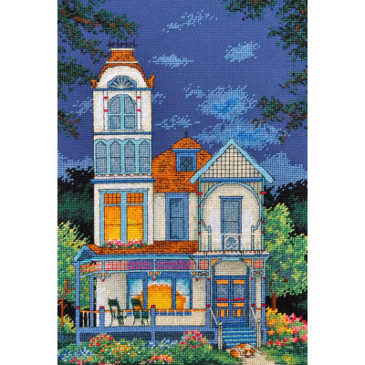 Мій затишний будинок | арт. VN-078 | Набір для вишивки хрестиком Мій затишний будинок | арт. VN-078 | Набір для вишивки хрестиком