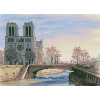Париж |  арт. VN-079 | Набір для вишивки хрестиком