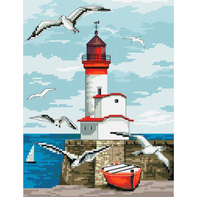 Маяк |  арт. VN-085 | Набір для вишивки хрестиком