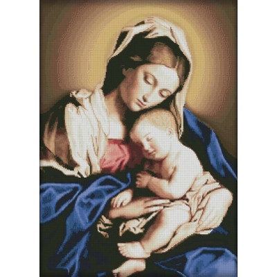 Мадонна з немовлям |  арт. VN-094 | Набір для вишивки хрестиком