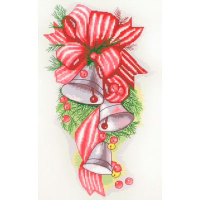 Новорічний дзвін |  арт. VN-109 | Набір для вишивки хрестиком