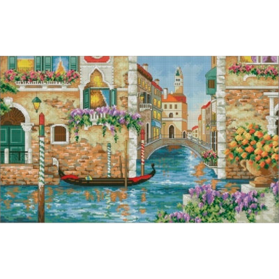 Венеціанські канали |  арт. VN-115 | Набір для вишивки хрестиком
