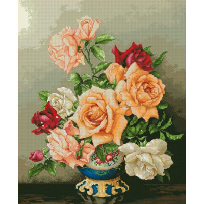 Букет троянд |  арт. VN-116 | Набір для вишивки хрестиком
