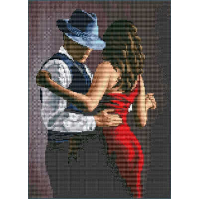 Танго для двох | арт. VN-125 | Набір для вишивки хрестиком Танго для двох | арт. VN-125 | Набір для вишивки хрестиком