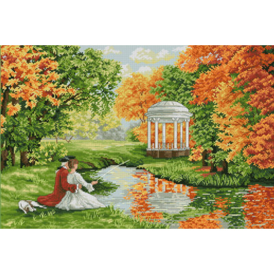 Осіння пора |  арт. VN-131 | Набір для вишивки хрестиком