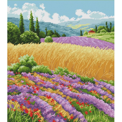 Літній пейзаж |  арт. VN-132 | Набір для вишивки хрестиком