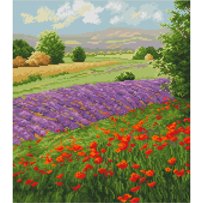 Літній пейзаж 2 |  арт. VN-133 | Набір для вишивки хрестиком
