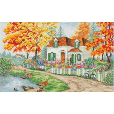 Осінь |  арт. VN-143 | Набір для вишивки хрестиком