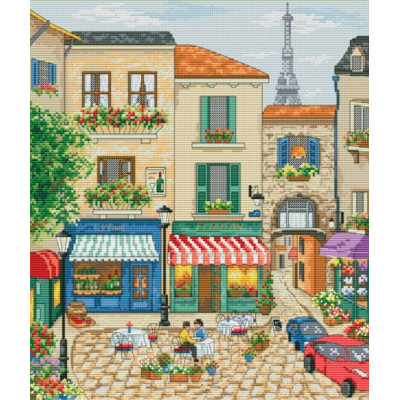 Вулиці Парижа |  арт. VN-146 | Набір для вишивки хрестиком