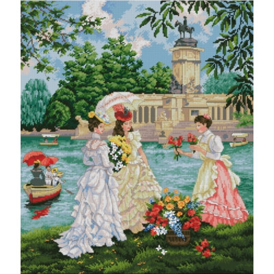 Квіткарки |  арт. VN-163 | Набір для вишивки хрестиком