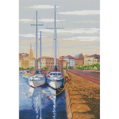 Причал |  арт. VN-195 | Набір для вишивки хрестиком