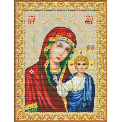 Ікона Божої Матері Казанська |  арт. VN-201 | Набір у змішаной техніці