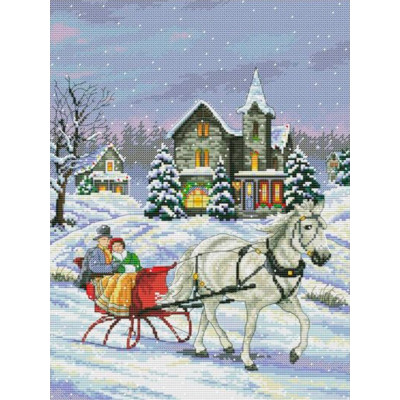 Зимовий вечір |  арт. VN-205 | Набір для вишивки хрестиком