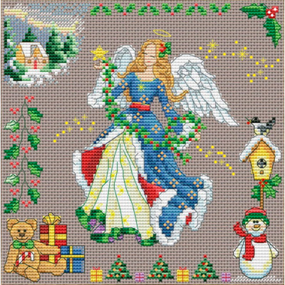 Пора року. Зима |  арт. VN-213 | Набір у змішаной техніці