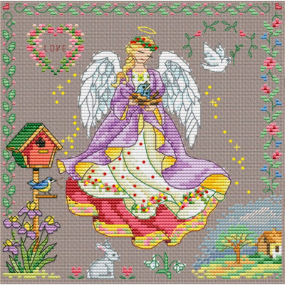 Пора року. Весна |  арт. VN-214 | Набір у змішаной техніці