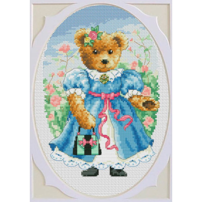 Мадмуазель Мімі |  арт. VN-221 | Набір для вишивки хрестиком