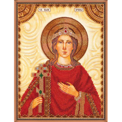 Свята Ірина |  арт. AA-006 | Набір для вишивки бісером