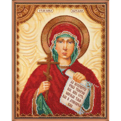 Свята Наталя |  арт. AA-008 | Набір для вишивки бісером