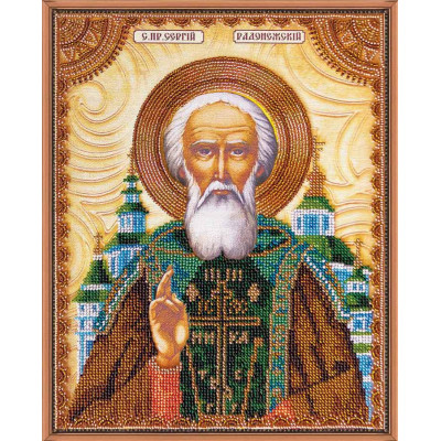 Святий Сергій |  арт. AA-012 | Набір для вишивки бісером