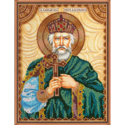 Святий Володимир |  арт. AA-016 | Набір для вишивки бісером