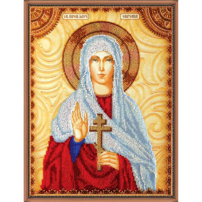 Свята Євгенія |  арт. AA-042 | Набір для вишивки бісером