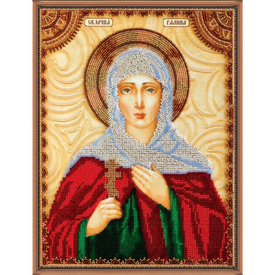 Свята Галина |  арт. AA-052 | Набір для вишивки бісером