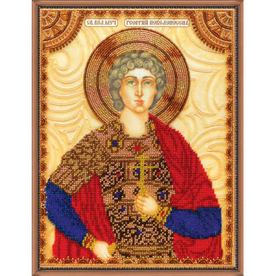 Святий Георгій |  арт. AA-053 | Набір для вишивки бісером