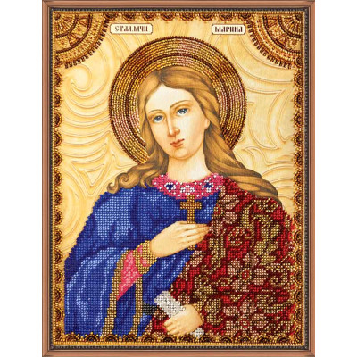 Свята Марина |  арт. AA-058 | Набір для вишивки бісером