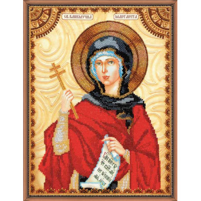 Свята Маргарита |  арт. AA-066 | Набір для вишивки бісером
