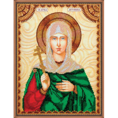 Свята Антоніна |  арт. AA-070 | Набір для вишивки бісером