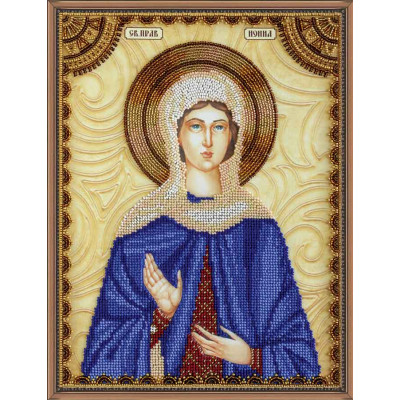 Свята Нонна |  арт. AA-084 | Набір для вишивки бісером