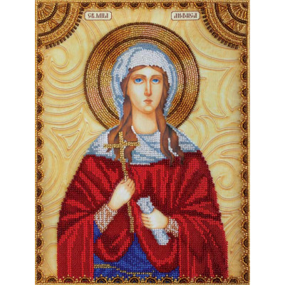 Свята Анфіса |  арт. AA-103 | Набір для вишивки бісером