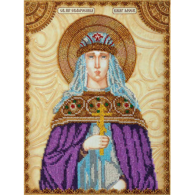 Свята Єфросинія |  арт. AA-109 | Набір для вишивки бісером