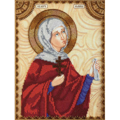 Свята Фаїна |  арт. AA-115 | Набір для вишивки бісером
