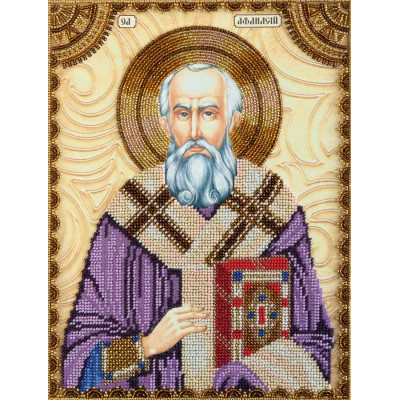 Святий Афанасій |  арт. AA-121 | Набір для вишивки бісером
