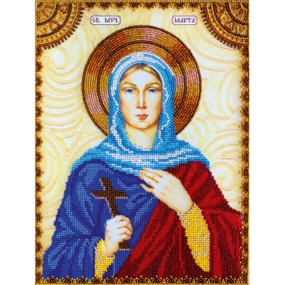 Свята Марта |  арт. AA-133 | Набір для вишивки бісером
