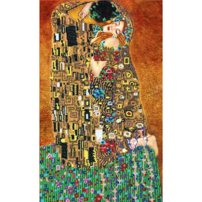 Поцілунок |  арт. AB-073 | Набір для вишивки бісером