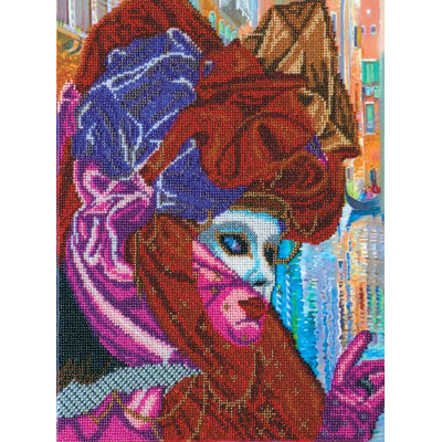 Маскарад |  арт. AB-116 | Набір для вишивки бісером