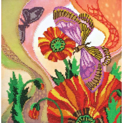 Травневий день |  арт. AB-127 | Набір для вишивки бісером