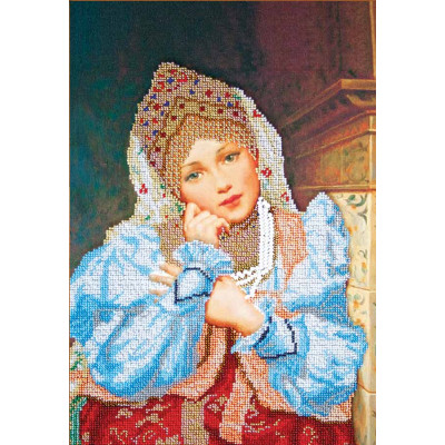 Настуся |  арт. AB-158 | Набір для вишивки бісером