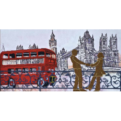 Лондонські сюжети-3 |  арт. AB-169 | Набір для вишивки бісером