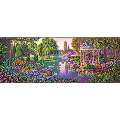 Біля пруду |  арт. AB-179 | Набір для вишивки бісером