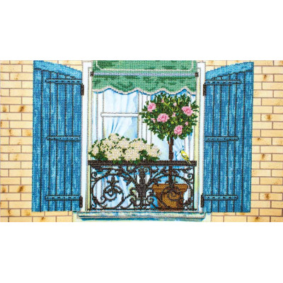 Мезонін-1 |  арт. AB-205 | Набір для вишивки бісером