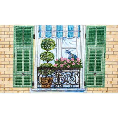 Мезонін-2 |  арт. AB-206 | Набір для вишивки бісером