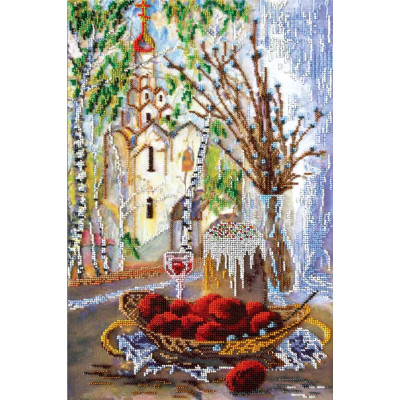 Вербна неділя |  арт. AB-231 | Набір для вишивки бісером